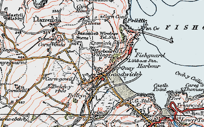 Old map of Harbour Village in 1923