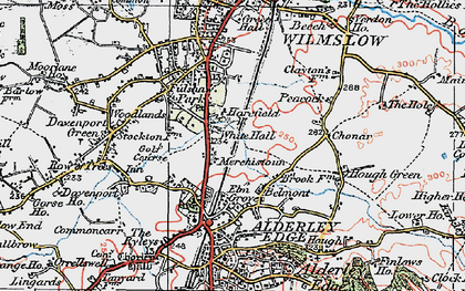 Old map of Harden Park in 1923