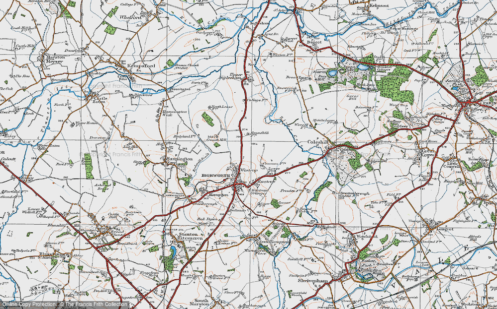 Old Map of Haresfield, 1919 in 1919