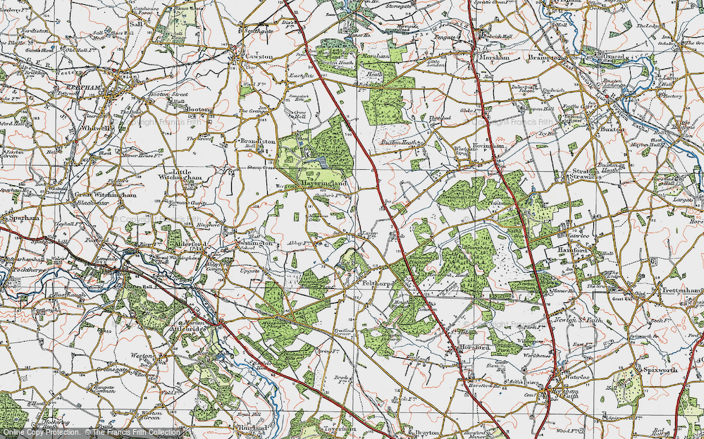 Haveringland, 1922