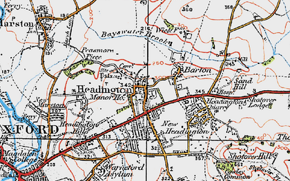 Headington 1919 Pop729791 Index Map 