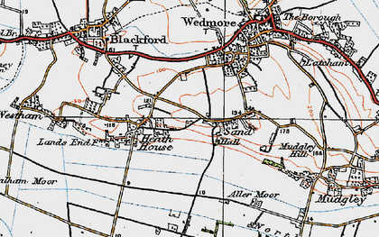Old map of Heath House in 1919