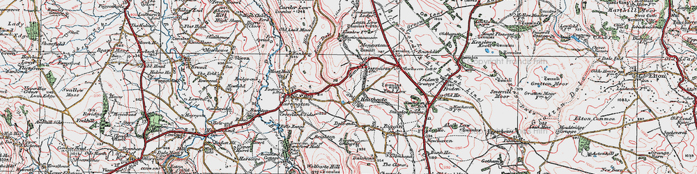 Old map of Lean Low in 1923