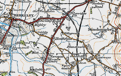 Old map of Blanchworth in 1919