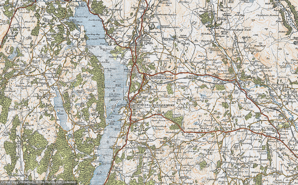 Old Map of Heathwaite, 1925 in 1925