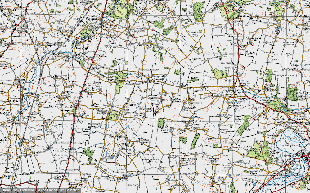 Hempnall Green, 1921