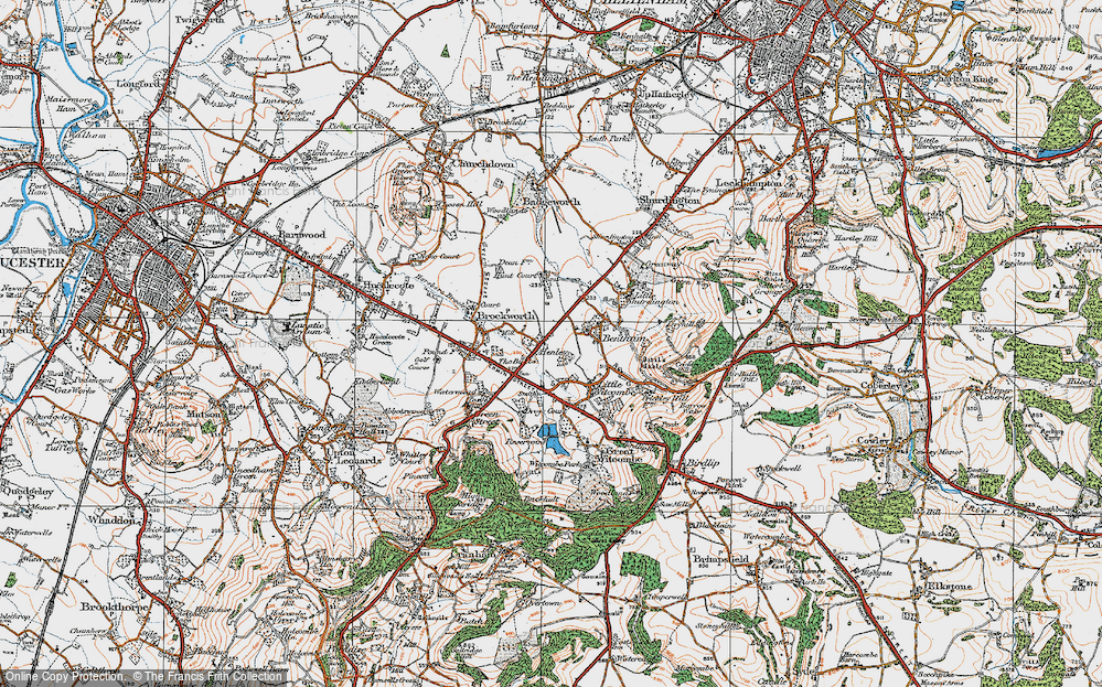 Old Map of Henley, 1919 in 1919