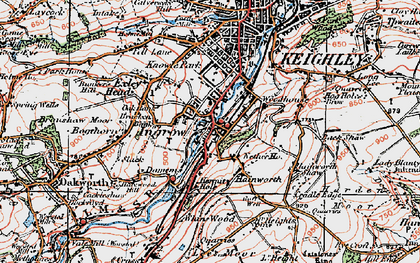 Old map of Hermit Hole in 1925