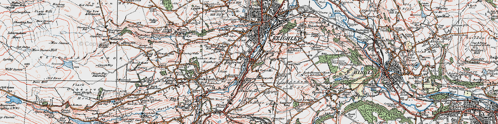 Old map of Hermit Hole in 1925
