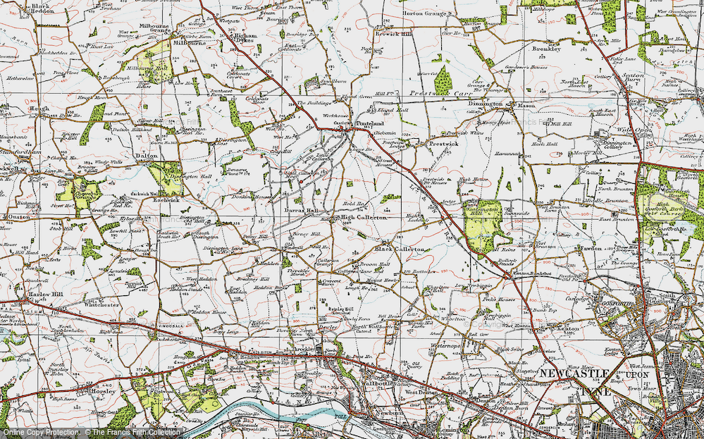 High Callerton, 1925