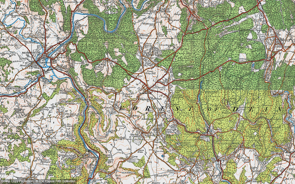 Old Map of High Nash, 1919 in 1919