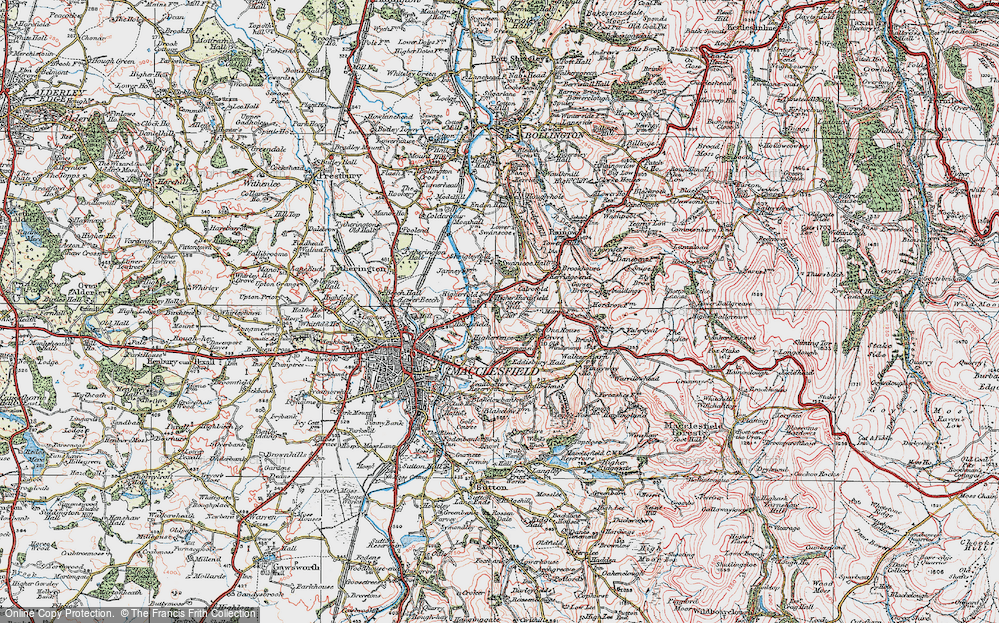 Higher Hurdsfield, 1923