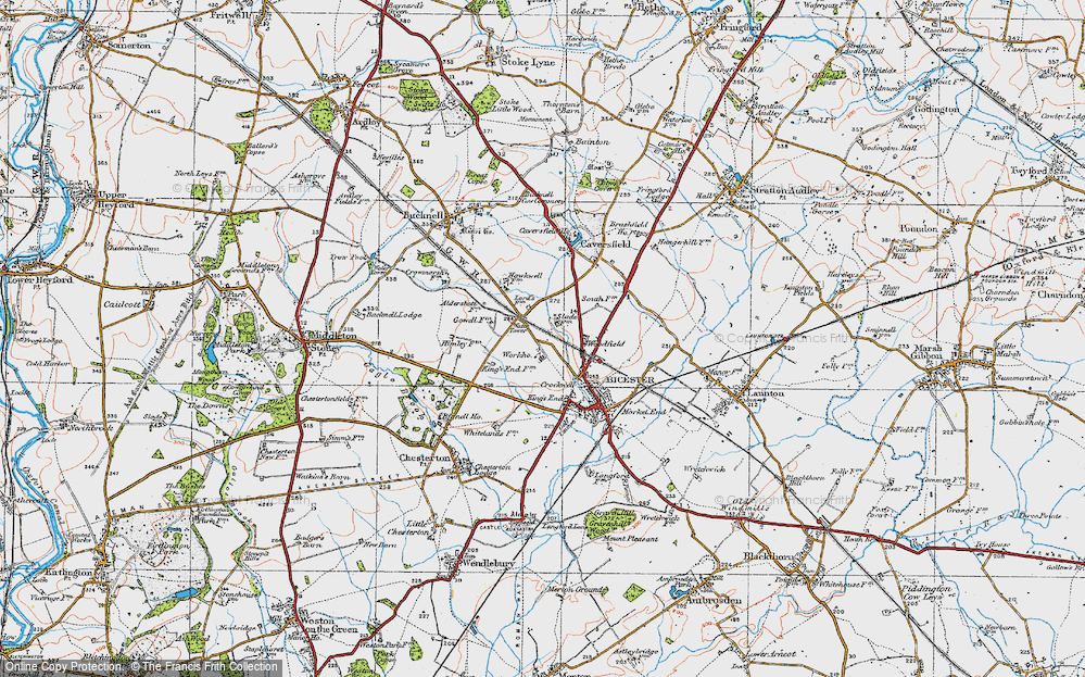 Old Map of Highfield, 1919 in 1919