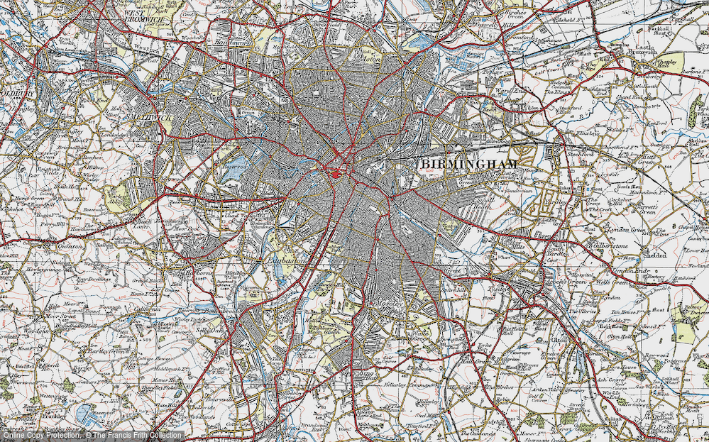 Old Map of Highgate, 1921 in 1921