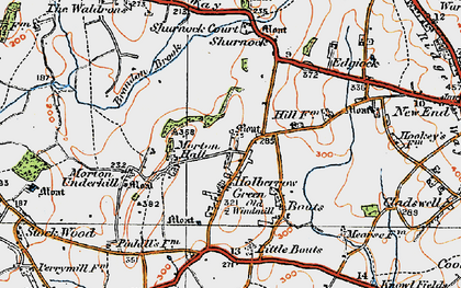 Old map of Holberrow Green in 1919