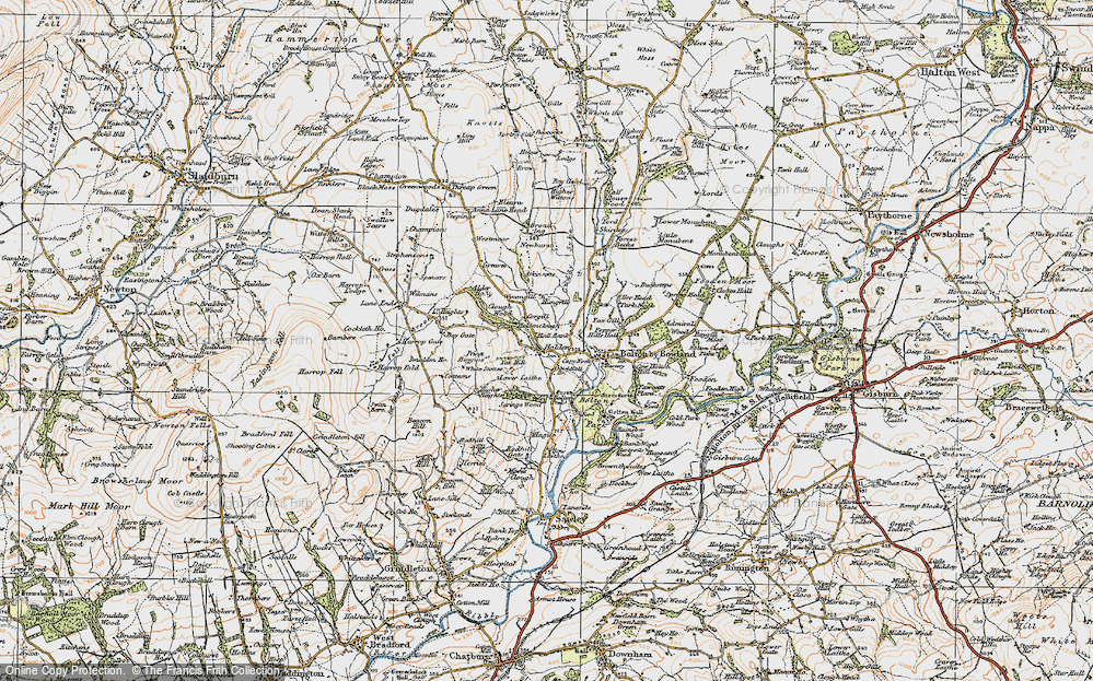 Old Map of Holden, 1924 in 1924