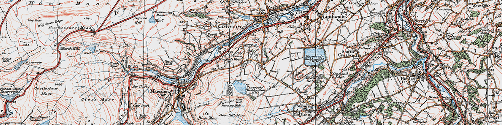 Old map of Holt Head in 1924