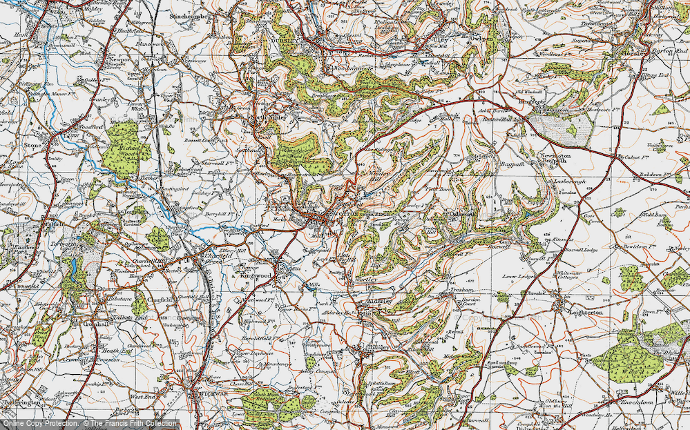 Old Map of Holywell, 1919 in 1919