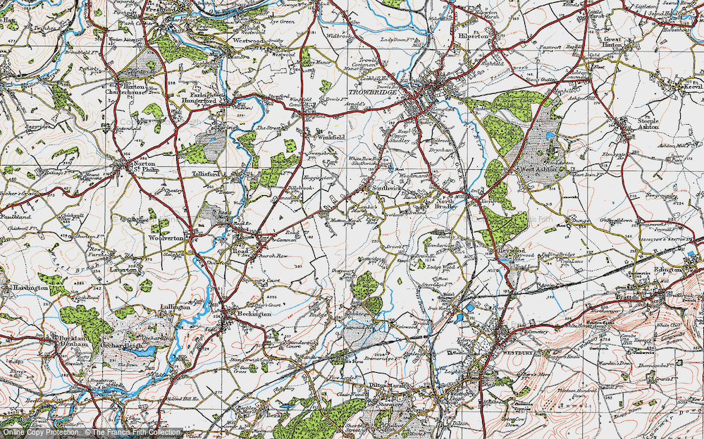 Old Maps of Hoopers Pool, Wiltshire - Francis Frith