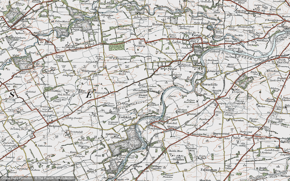 Old Map of Horndean, 1926 in 1926