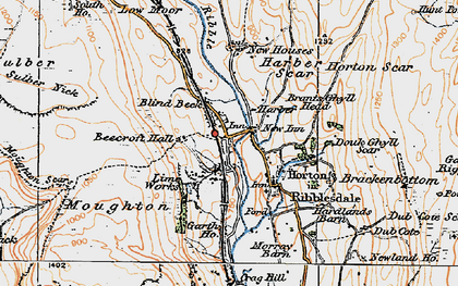 Old map of Beecroft Hall in 1924