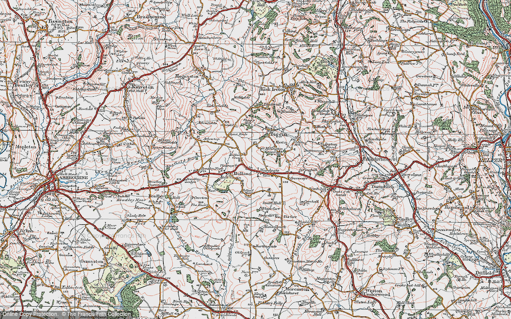Hulland Ward, 1921