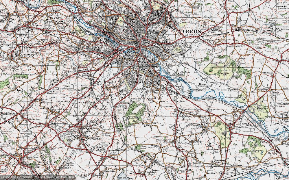 Old Maps of Hunslet Carr, Yorkshire - Francis Frith