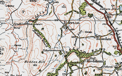 Old map of Ilderton in 1926