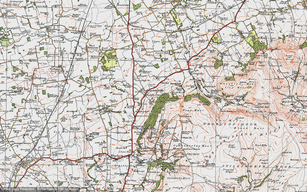 Ingleby Cross, 1925