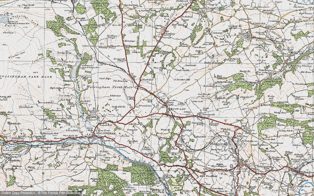 Old Map of Inkerman, 1925 in 1925