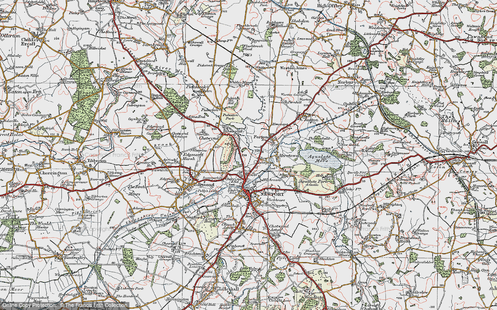 Old Map of Islington, 1921 in 1921