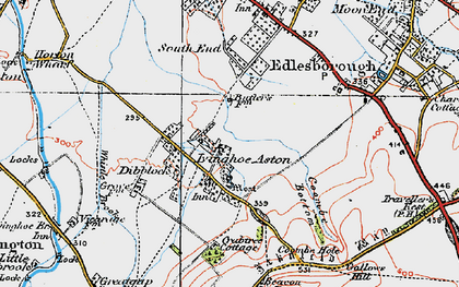 Old map of Butler's Manor in 1920