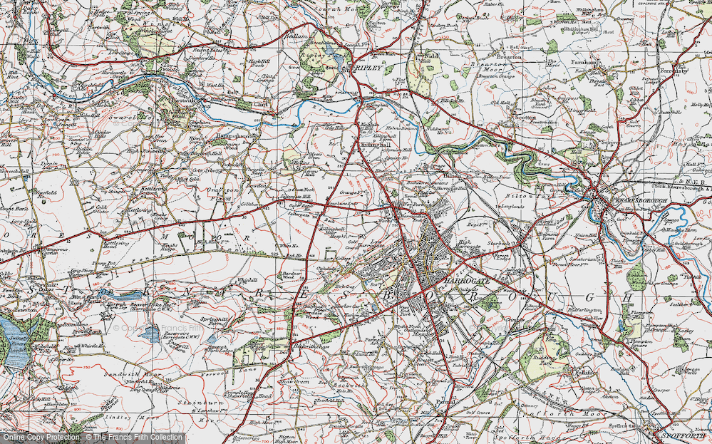 Old Map of Jennyfield, 1925 in 1925