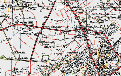 Old map of Jennyfield in 1925