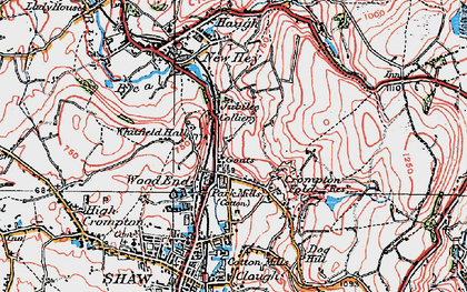 Old map of Jubilee in 1924