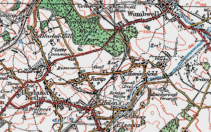 Old map of Jump in 1924