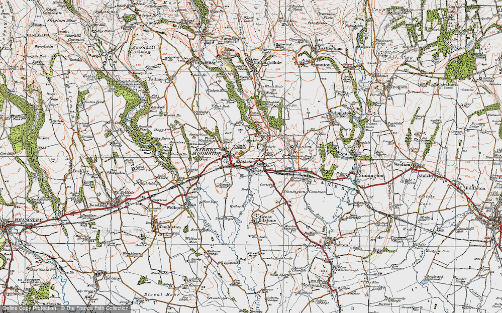 Old Map of Keldholme, 1925 in 1925