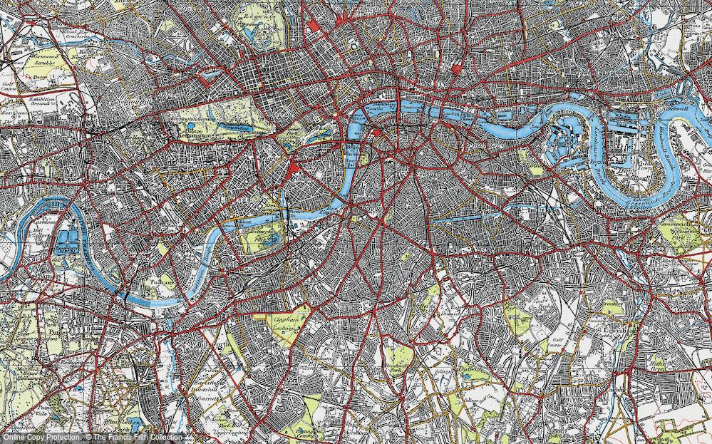 Old Maps Of Kennington Greater London Francis Frith