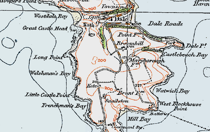 Old map of Kete in 1922