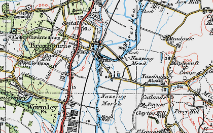 Old map of Keysers Estate in 1919