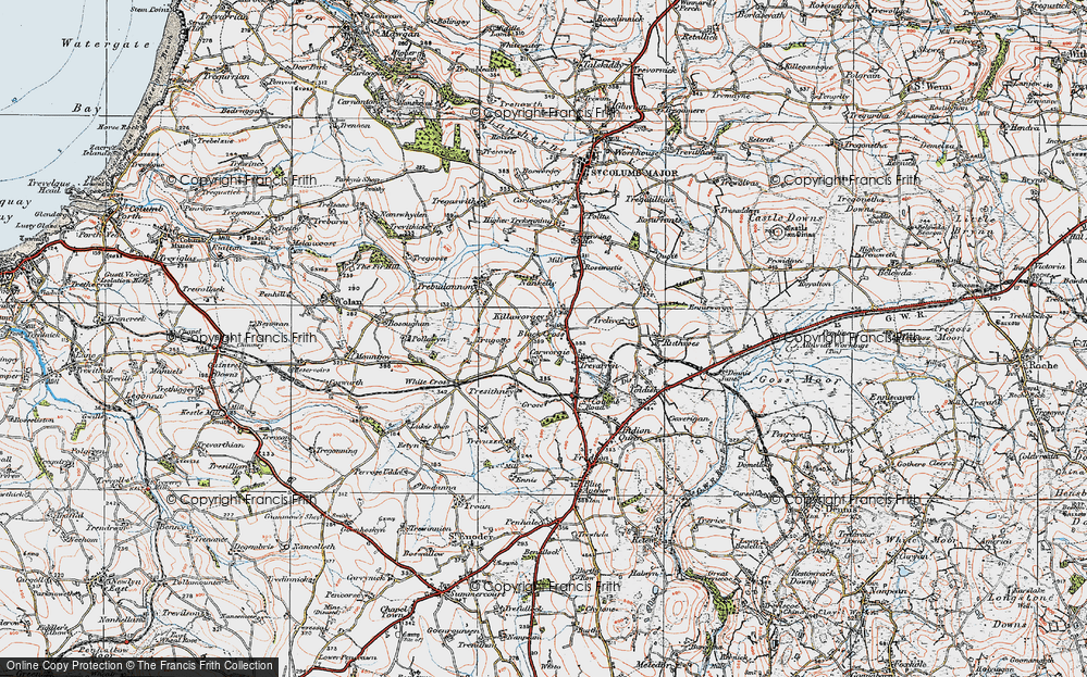 Old Map of Killaworgey, 1919 in 1919