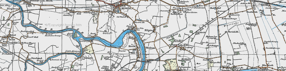 Old map of Kilpin Pike in 1924
