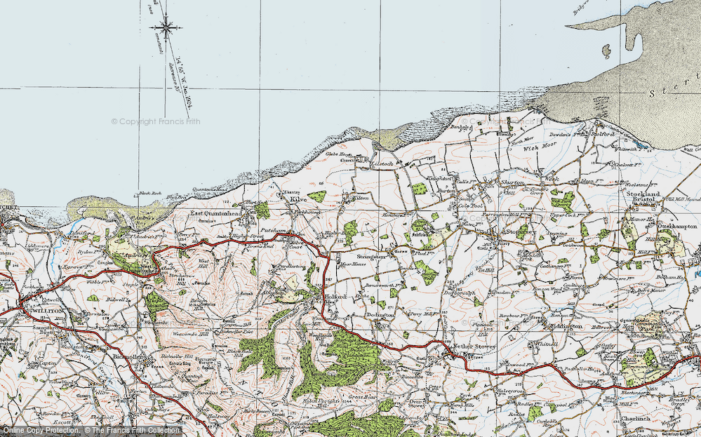 Old Map of Kilton, 1919 in 1919