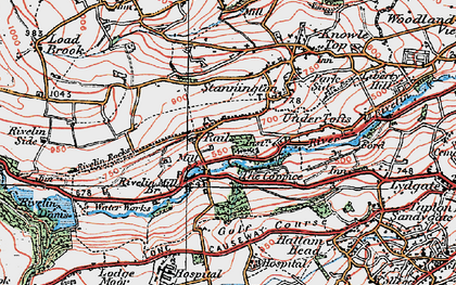 Old map of King Edwards in 1923