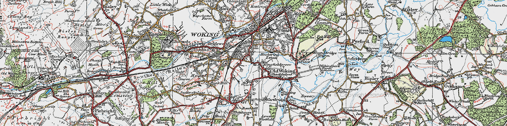 Kingfield Photos Maps Books Memories Francis Frith   Kingfield 1920 Pop747755 Letterbox Cutout 