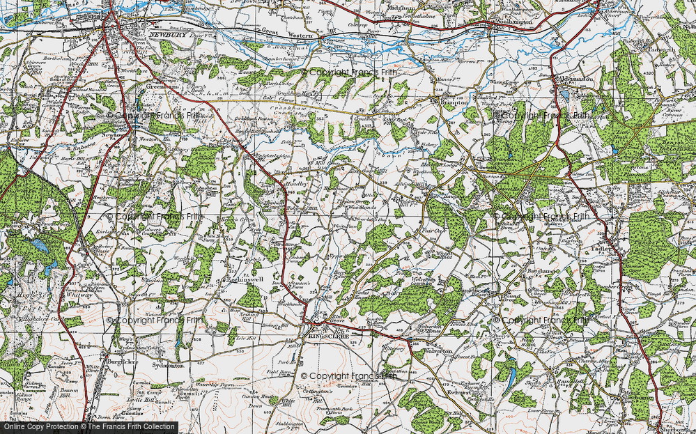 Kingsclere Woodlands, 1919