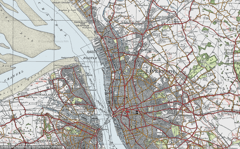 Old Map of Kirkdale, 1923 in 1923