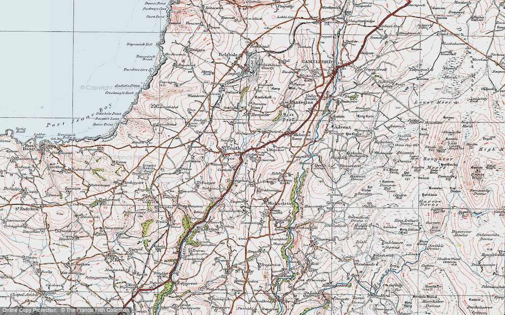 Old Map of Knightsmill, 1919 in 1919