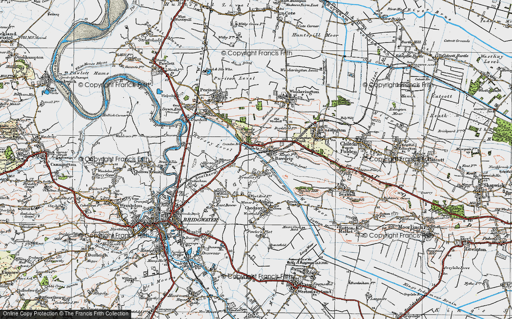Old Map of Knowle, 1919 in 1919