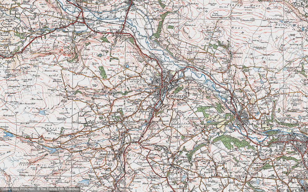 Old Map of Knowle Park, 1925 in 1925